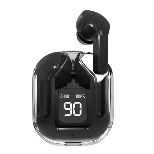 Air31 Transparent Earbuds – Bluetooth 5.3 Earbuds with silicon case